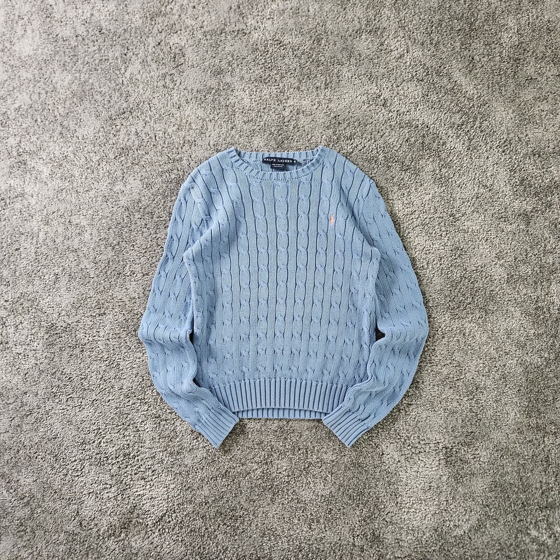 [무료배송] RALPH LAUREN 케이블 니트 스웨터 상품이미지1