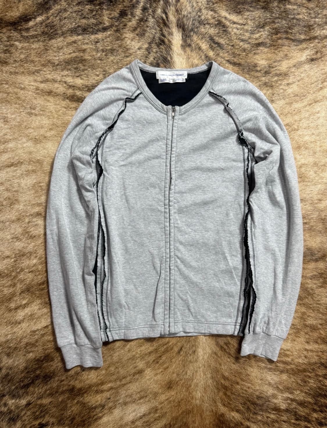 꼼데가르송 셔츠 디컨스트 집업 상품이미지1