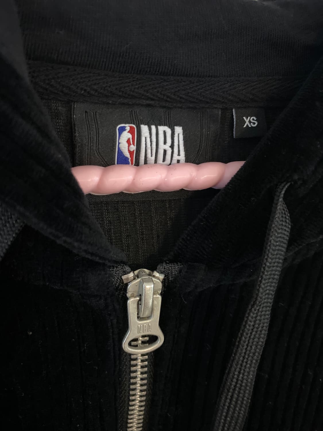 NBA 블랙 코듀로이 후드 원피스 상품이미지4
