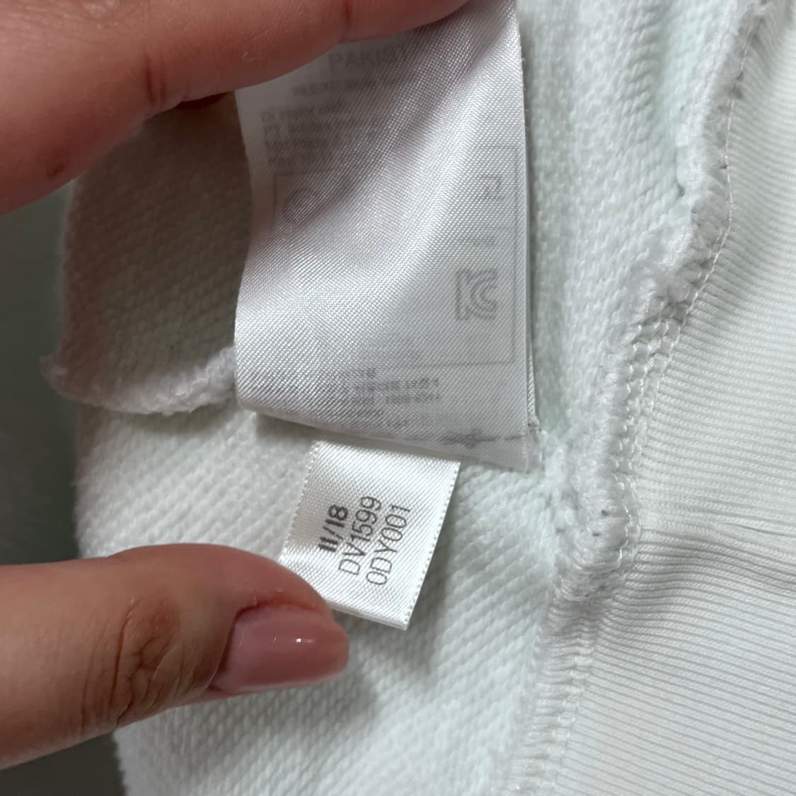 [정품] 아디다스 화이트 트레포일 맨투맨 [ 3XL ] 상품이미지6