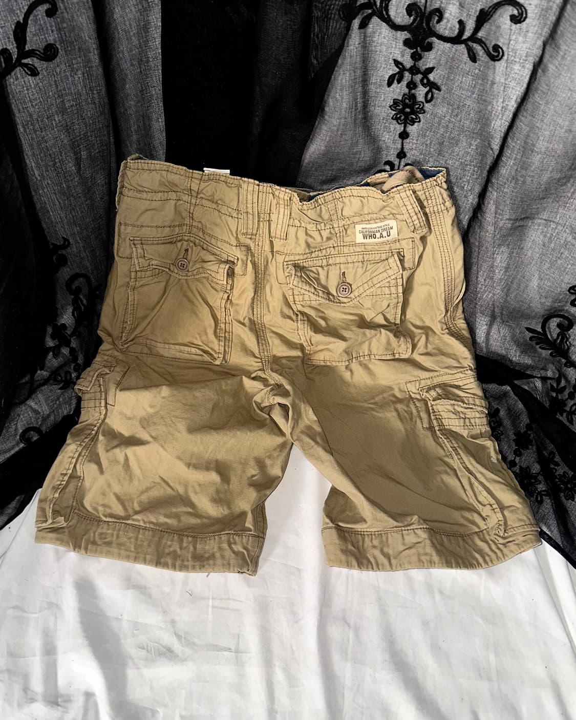 brown cargo shorts 상품이미지4
