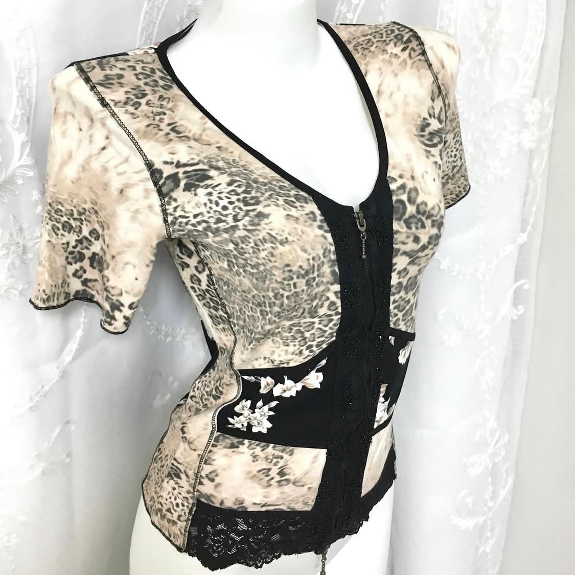 빈티지 296 oriental slim half zip-up 상품이미지1