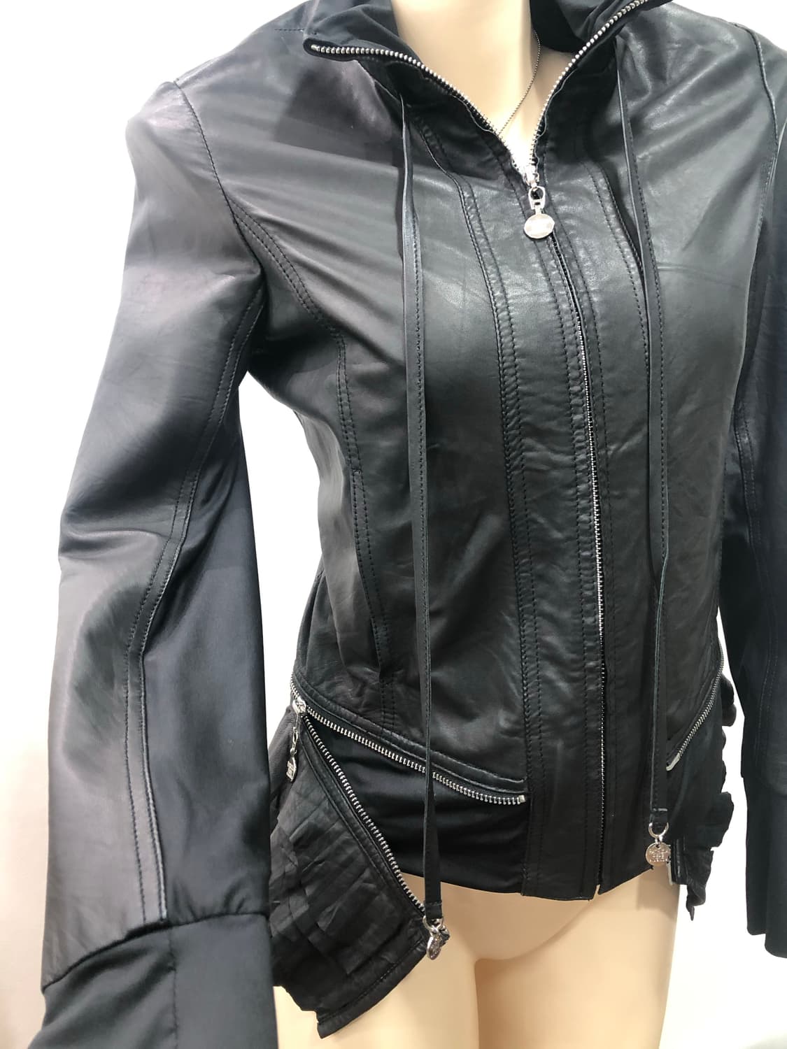 Patrizia Pepe sheepskin leather jacket 상품이미지4