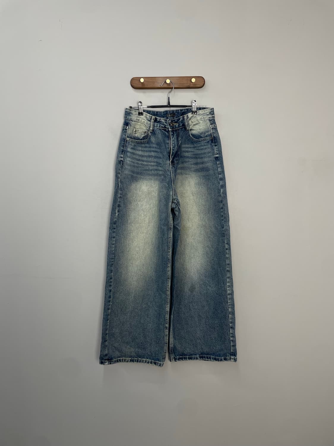 빈티지 워싱 데님 팬츠 H1955 상품이미지2