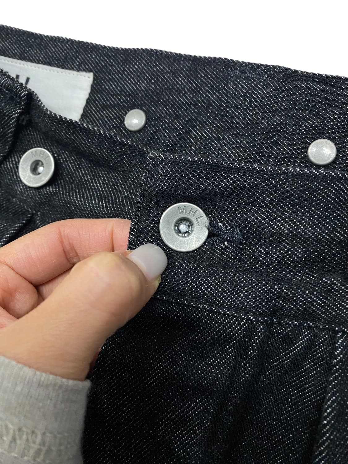 마가렛 호웰 X 캔톤오버롤즈 데님 팬츠 상품이미지6