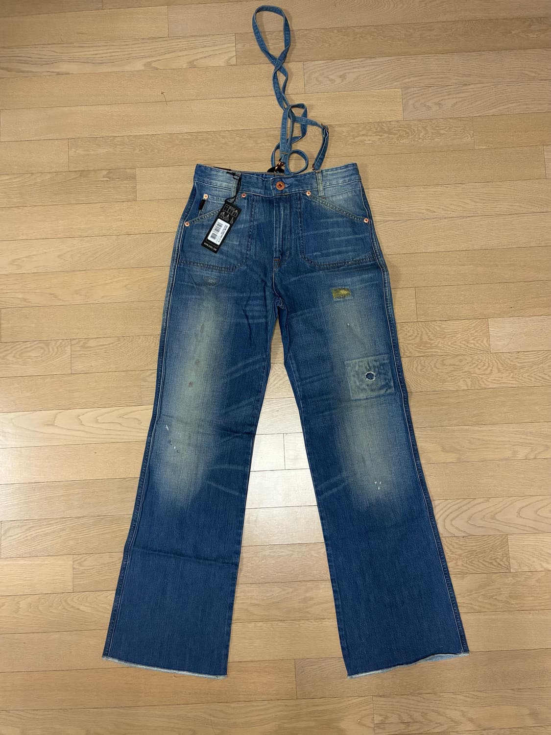 디젤 아카이브 로우라이즈 와이드팬츠 상품이미지5