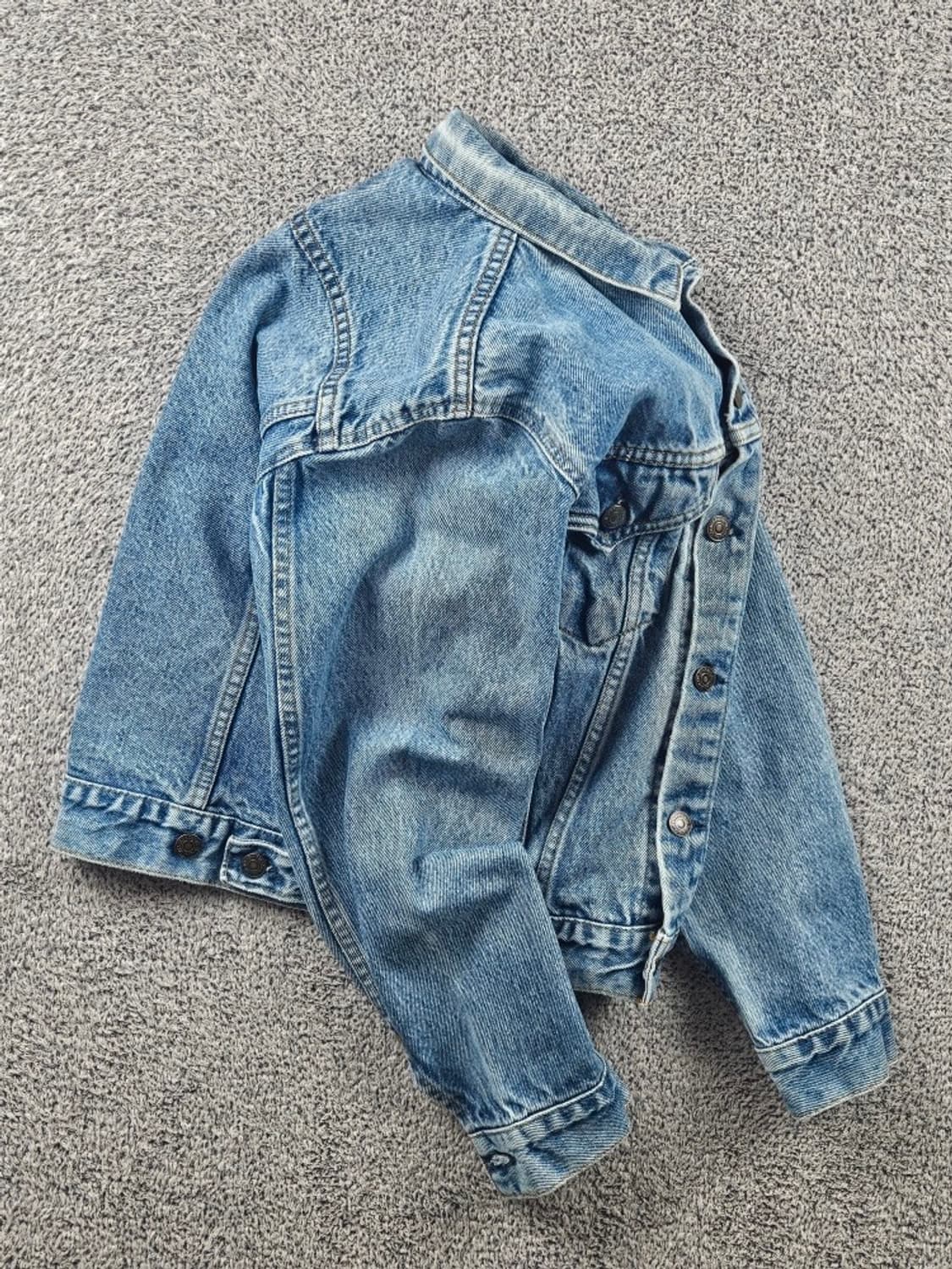 80's USA 리바이스 데님 트러커 자켓 ( SIZE10 )/ 8844 상품이미지4