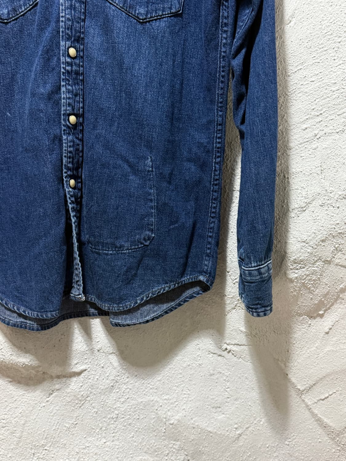 블루블루재팬 BlueBlue Japan 데님 웨스턴 셔츠 상품이미지8