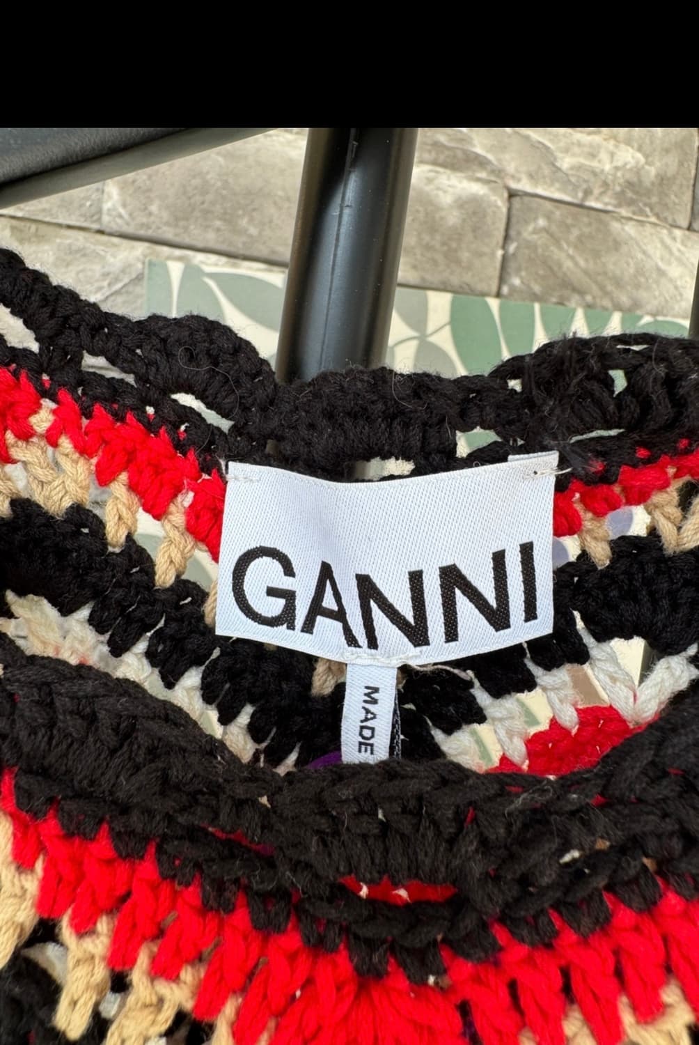새상품 GANNI 크로셰 미니 원피스 XS(44,55사이즈) 상품이미지8