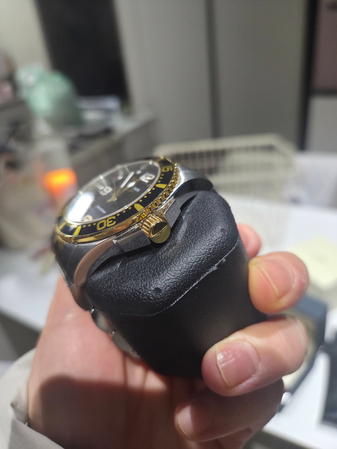 론진 하이드로콘퀘스트 콤비색상 41mm 쿼츠 상품이미지5