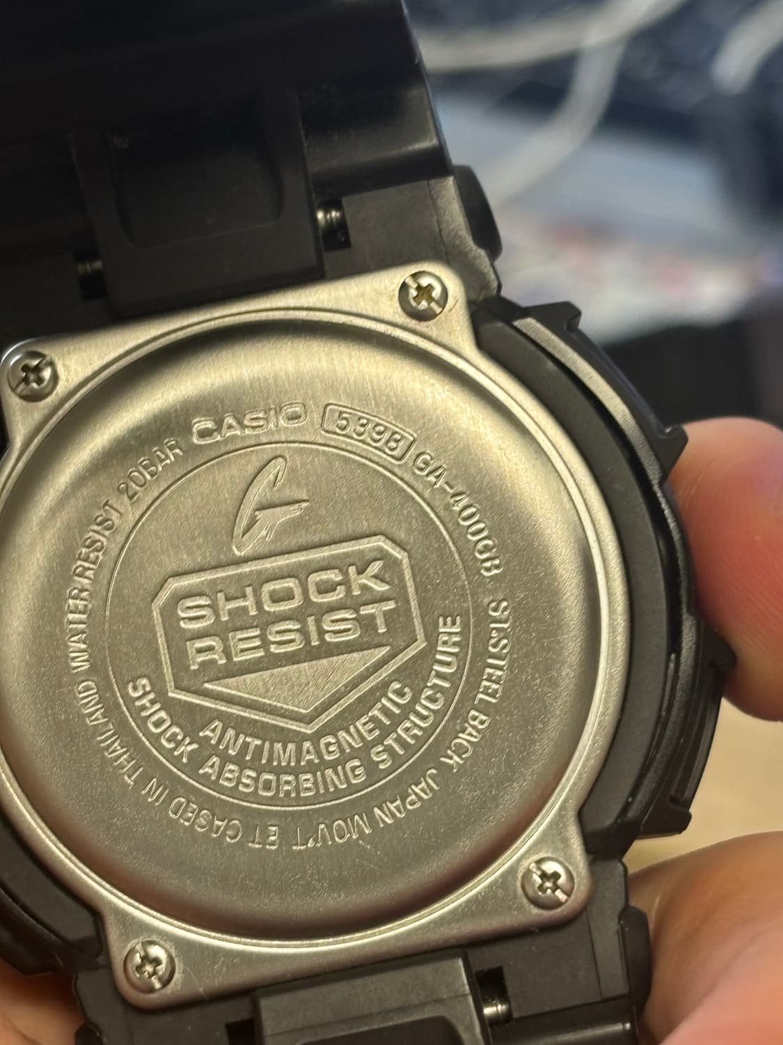 지샥 g-shock GA-400GB-1A4DR 상품이미지3