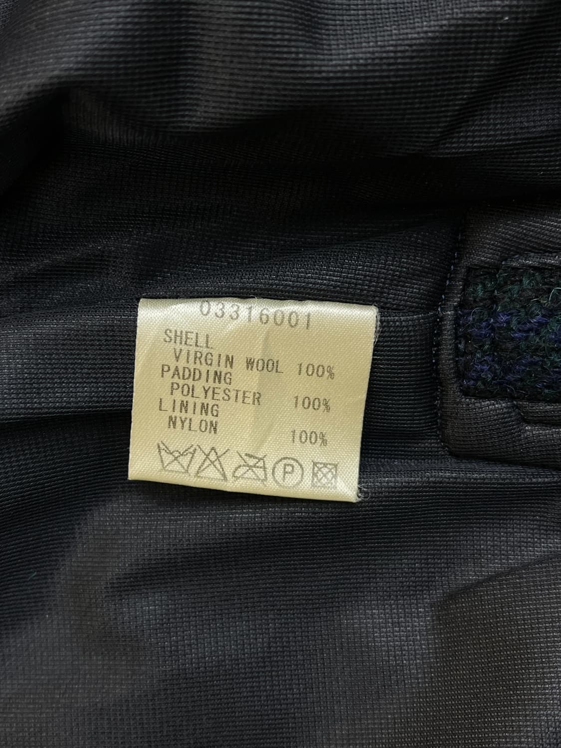 로우라이더 90s 해리스트위드 울 라이더 자켓 상품이미지8