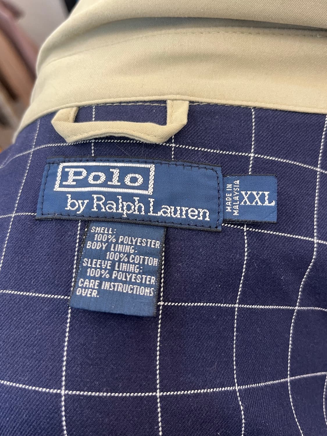 폴로 랄프 로렌 스윙 자켓 베이지 상품이미지10