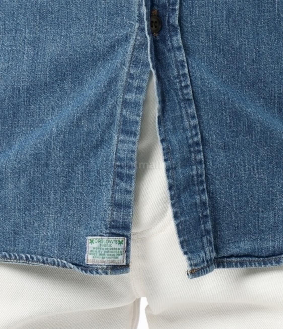 오어슬로우 데님 워크 오버 셔츠 4사이즈 (105-110) 상품이미지2