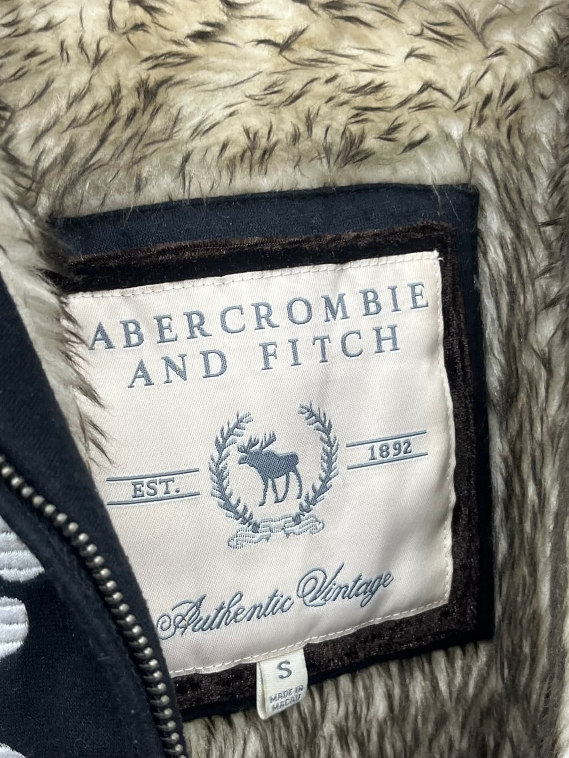 ~44.5) RARE! ABECROMBIE 2WAY FUR CROP  상품이미지6