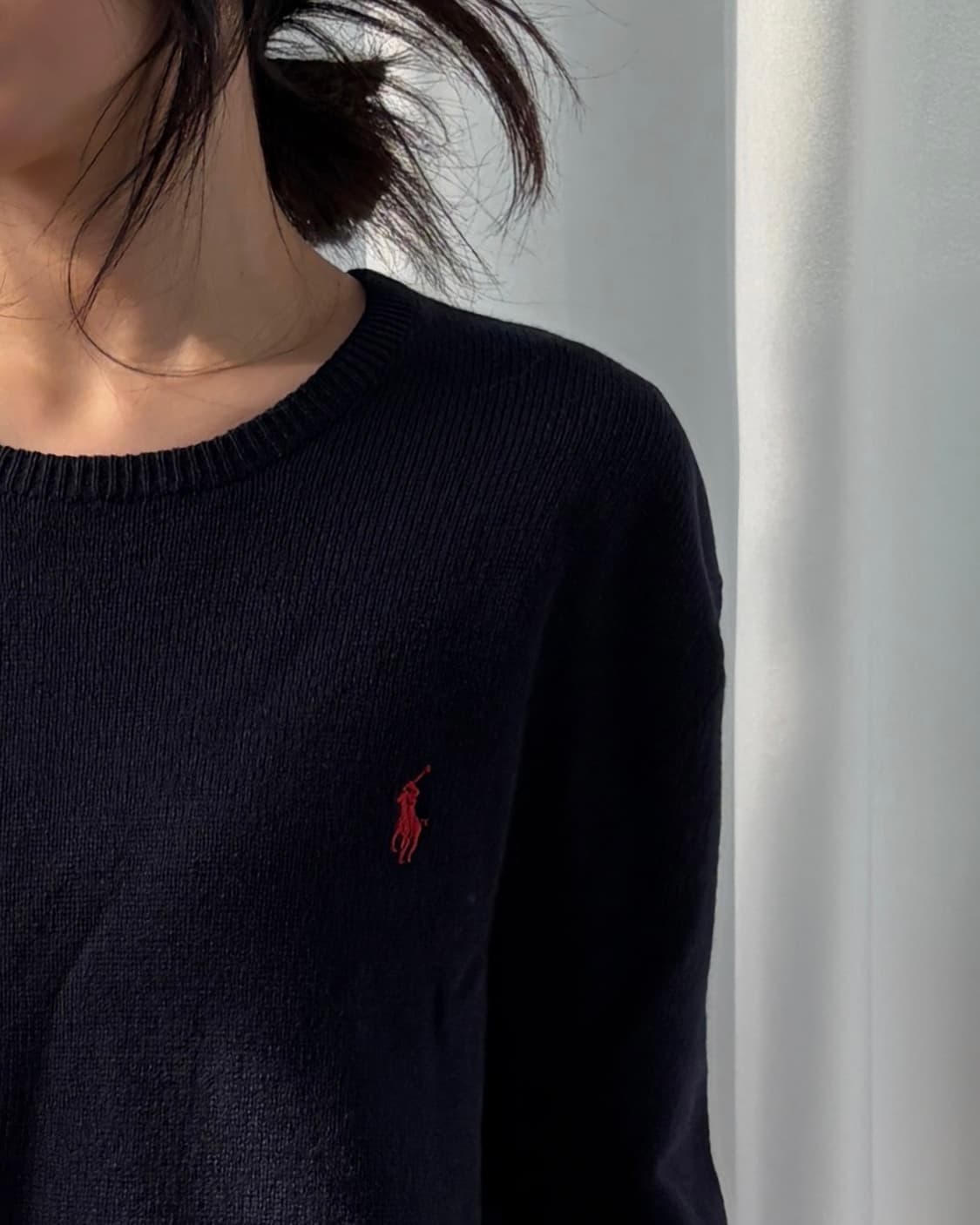 [M]폴로 랄프로렌 메리노울 크루넥 니트 navy 상품이미지3