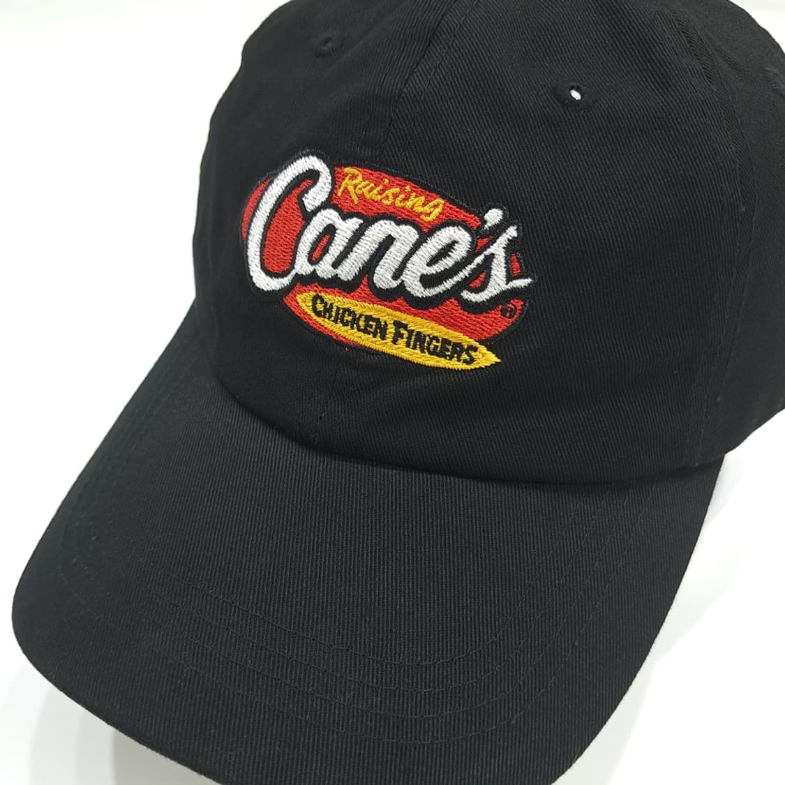 Raising Cane's 로고 블랙 볼캡 P1456 상품이미지1