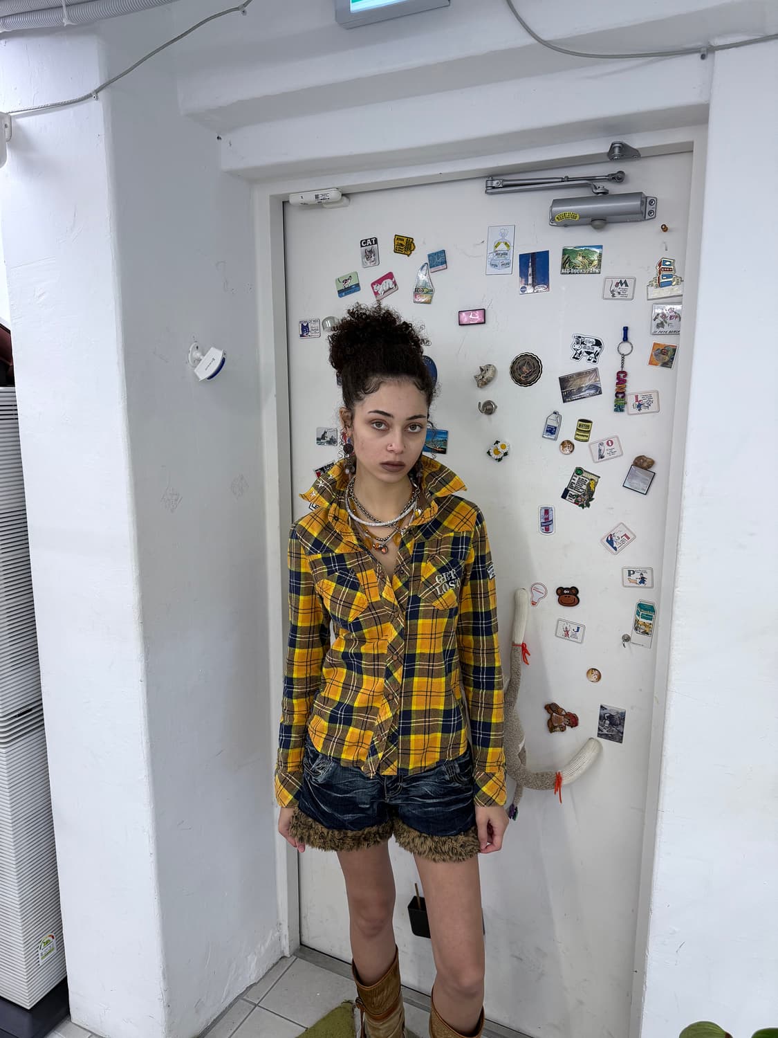 western check shirt 상품이미지4
