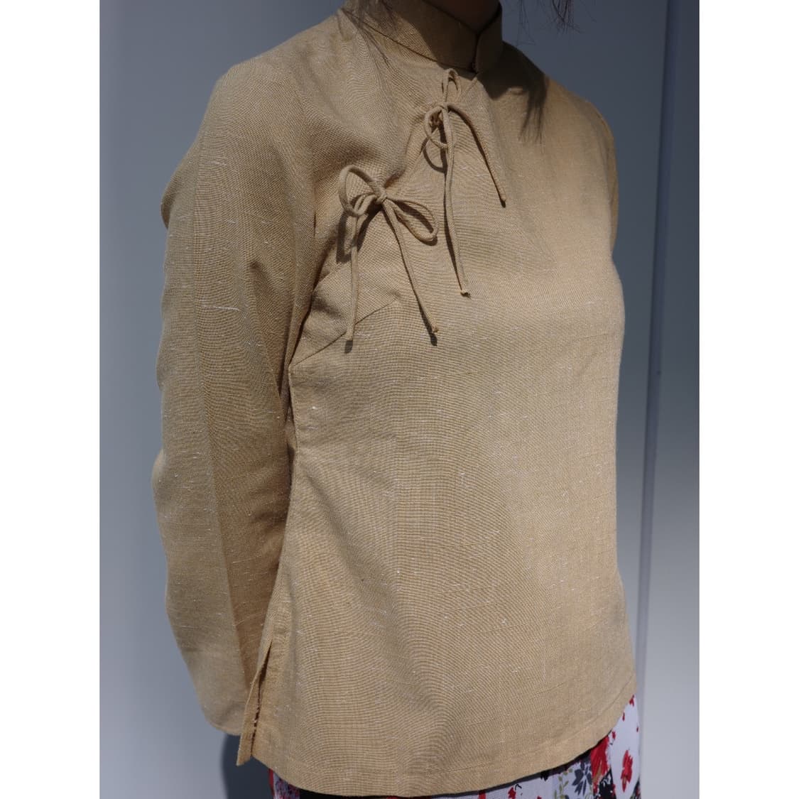 빈티지 치파오 오리엔탈 블라우스 상품이미지4