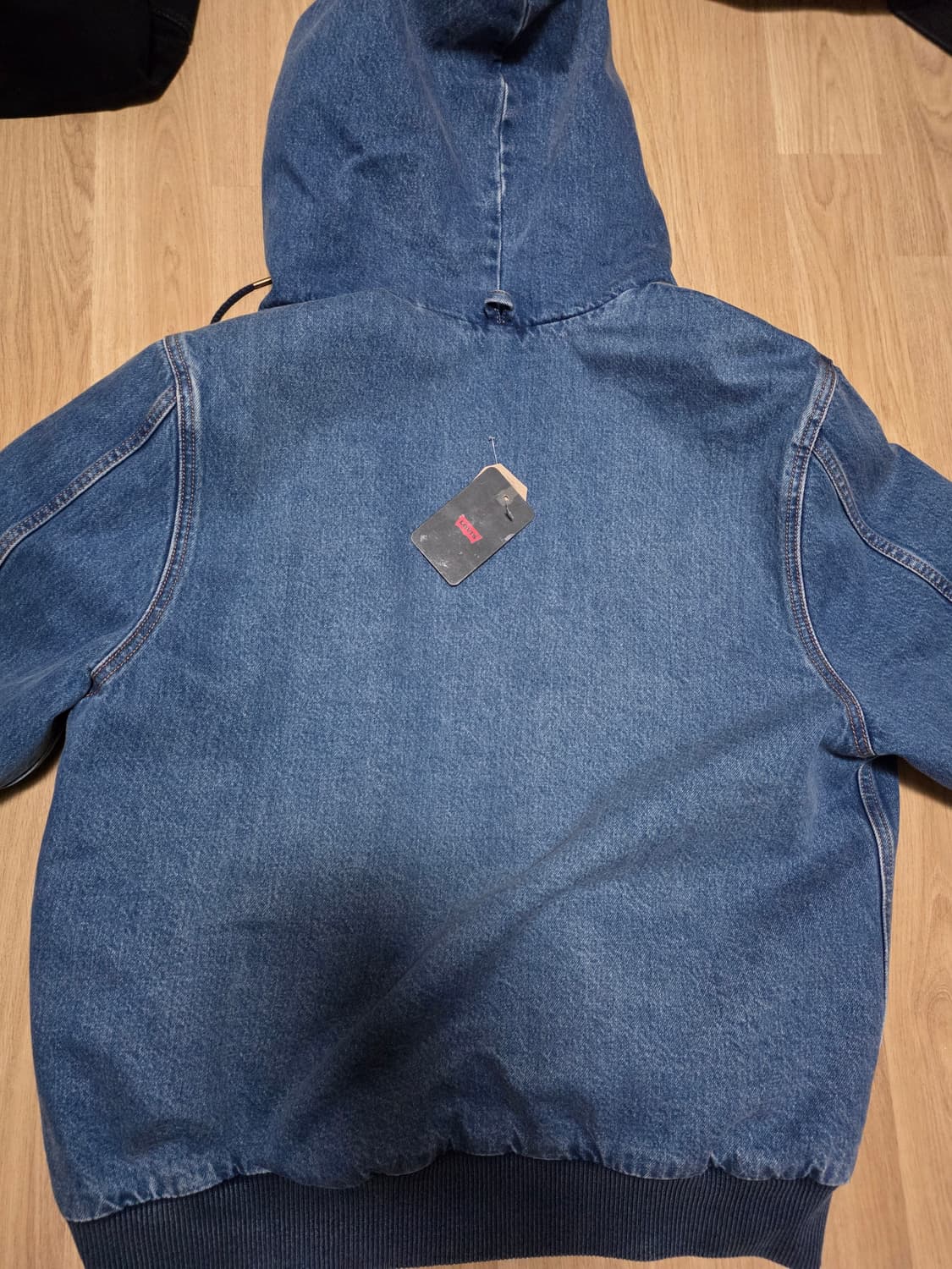 리바이스 데님 후드 집업 워크 자켓 M 상품이미지3