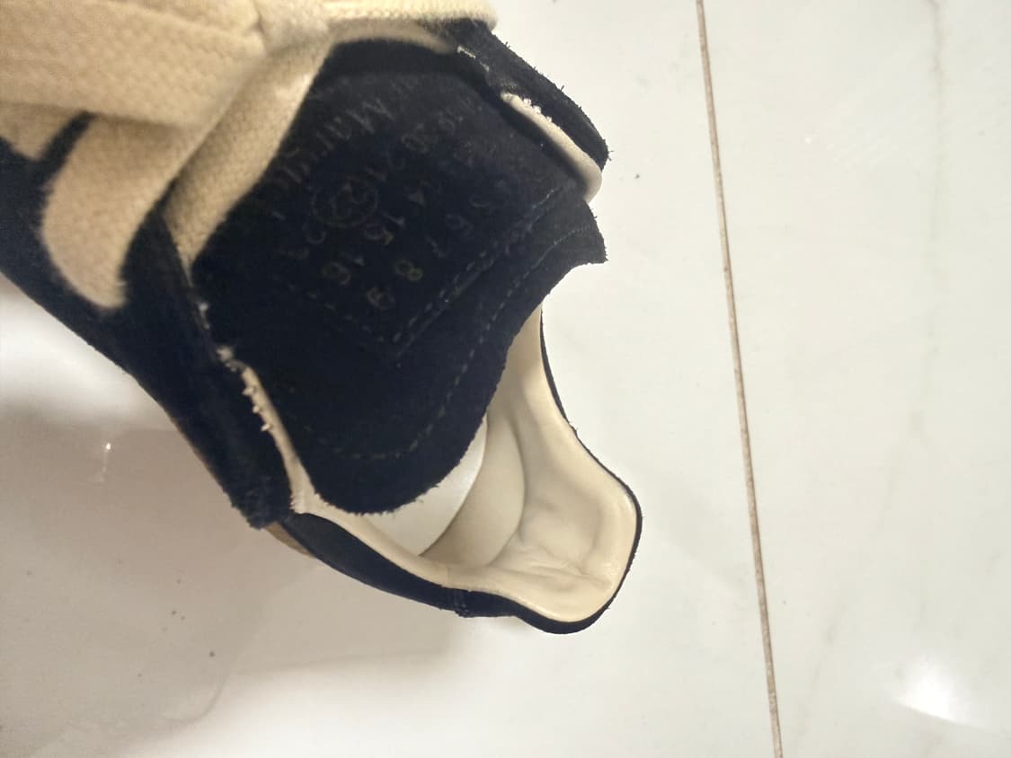 메종 마르지엘라 독일군 스니커즈 올블랙 상품이미지4