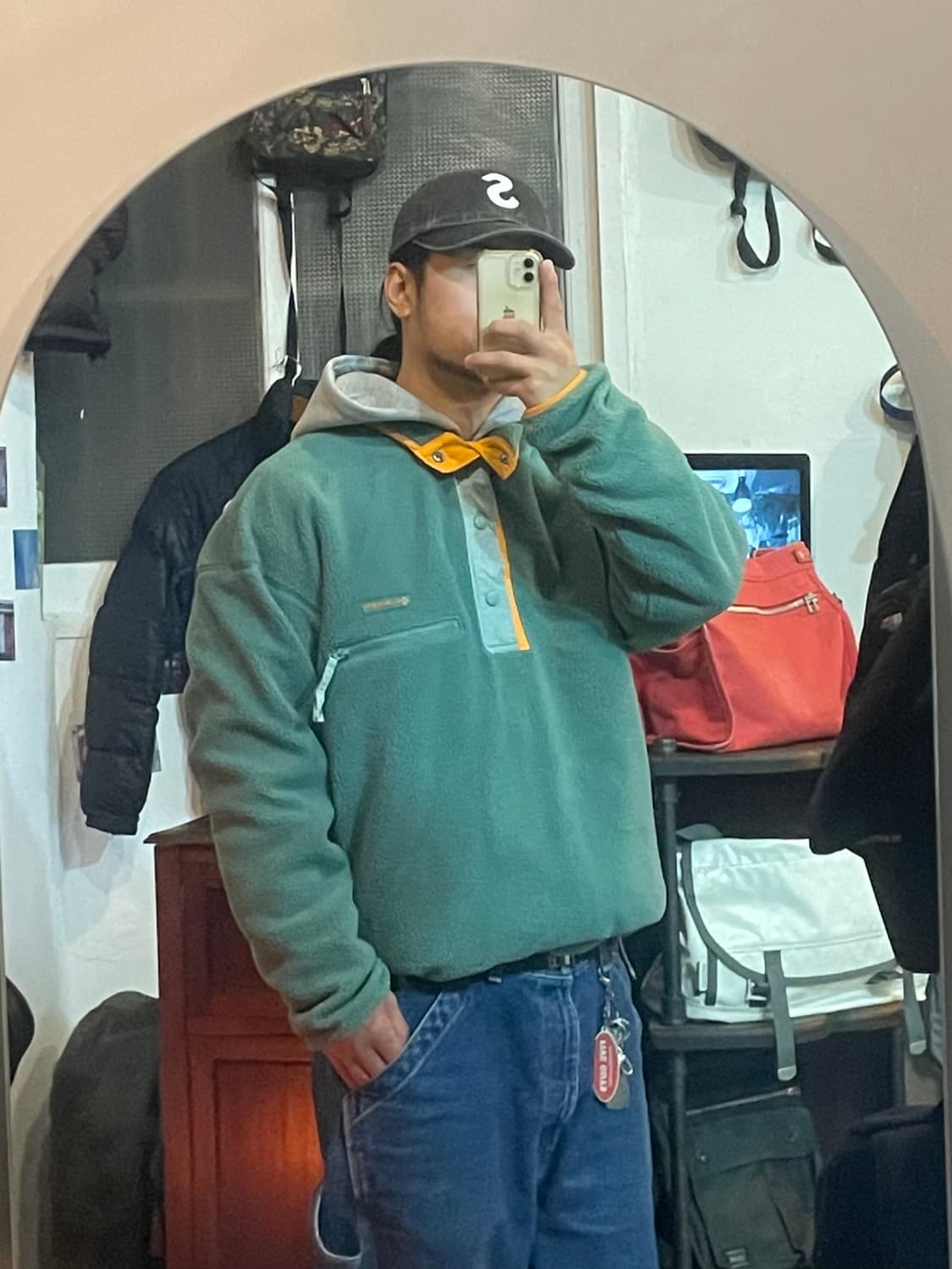 Columbia 컬럼비아 하프 스냅 플리스 XL 상품이미지1