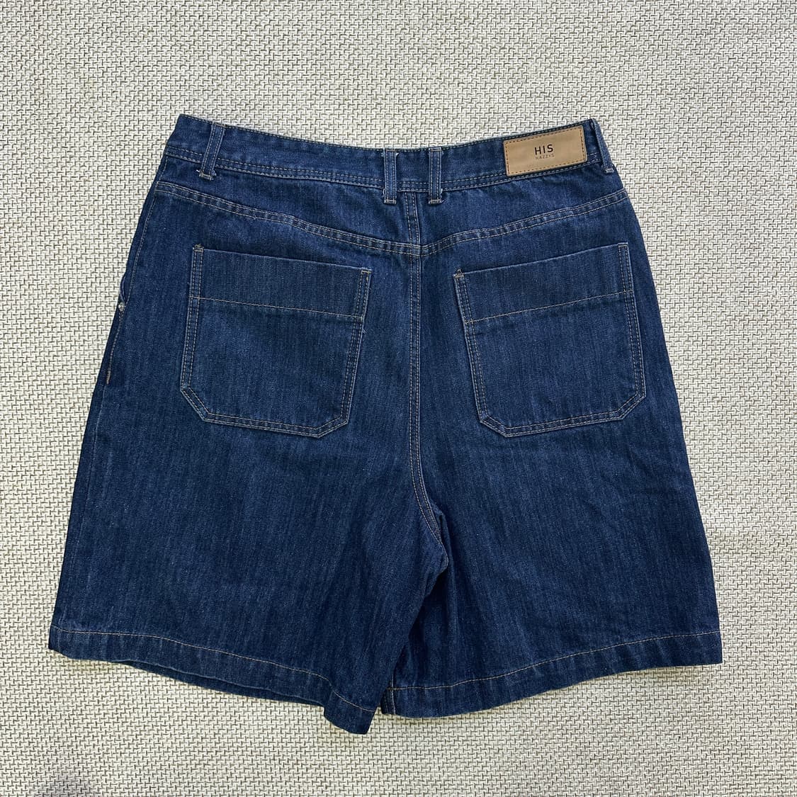 L 헤지스 5부 데님 반바지 0420D 상품이미지4