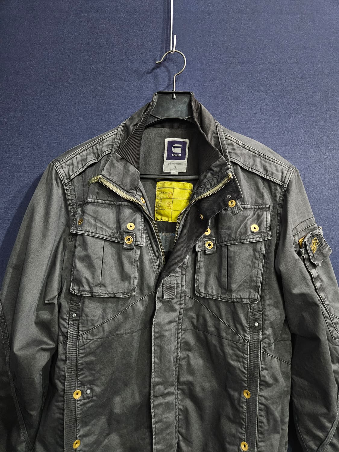 지스타로우 다크그레이 남성 105 빈티지 자켓  상품이미지7