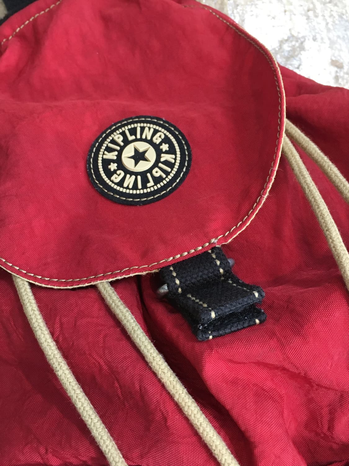 키플링 복조리 백팩 레드 상품이미지8