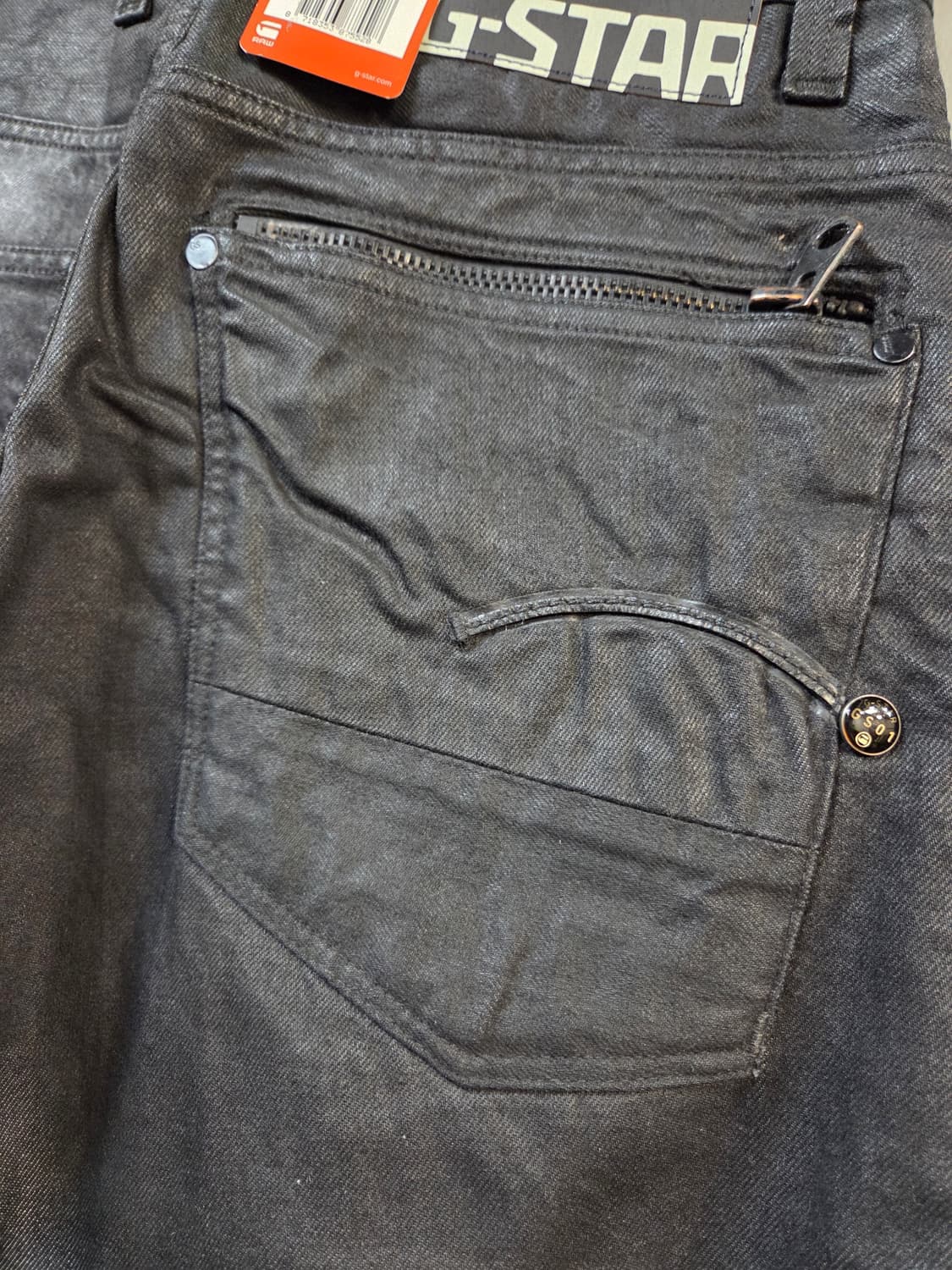 G-Star Raw 블랙 데님 바지(W30/L32) 상품이미지6