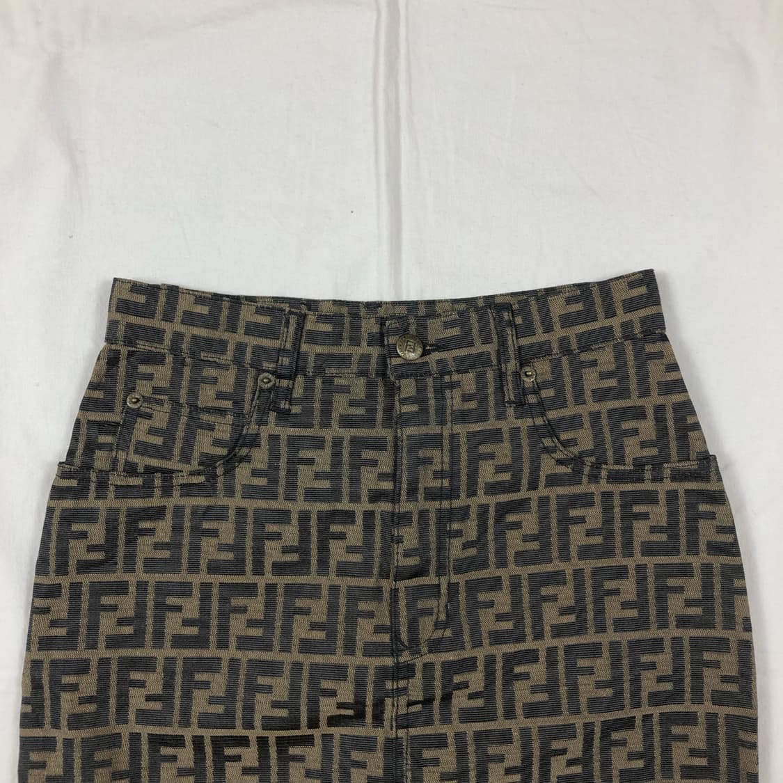 펜디 fendi 주카 모노그램 스커트 치마 상품이미지2