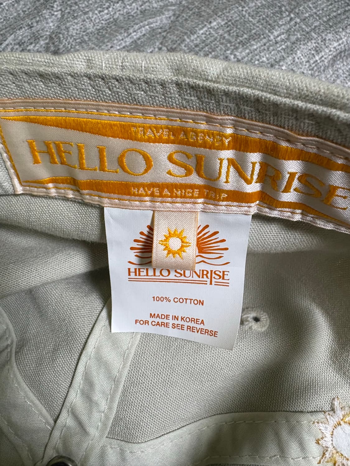 헬로선라이즈 모자 상품이미지2