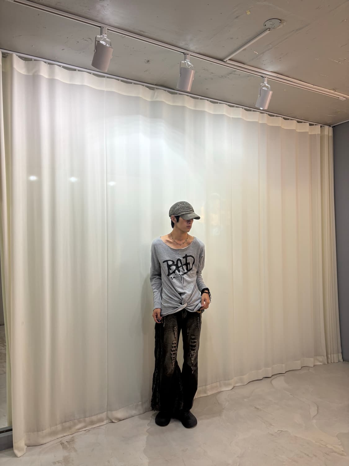 “Unknown” Bad Print Grunge Sleeve 상품이미지3