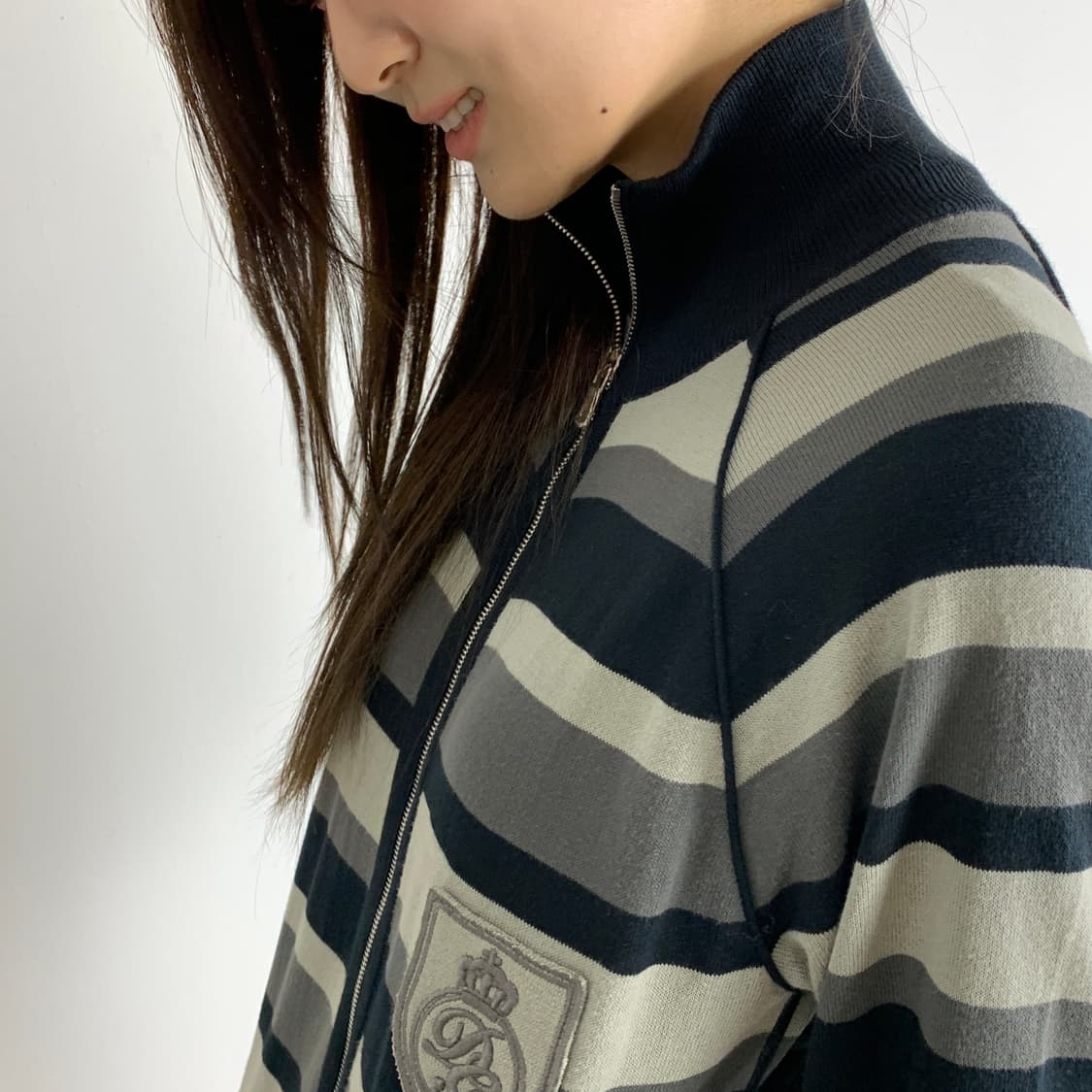 돌체앤가바나 코튼 져지 드라이버 집업 상품이미지5