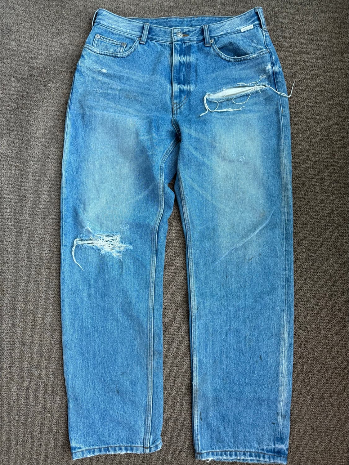 Alfred VTG DESTROYED DENIM PANTS 알프레드 상품이미지5