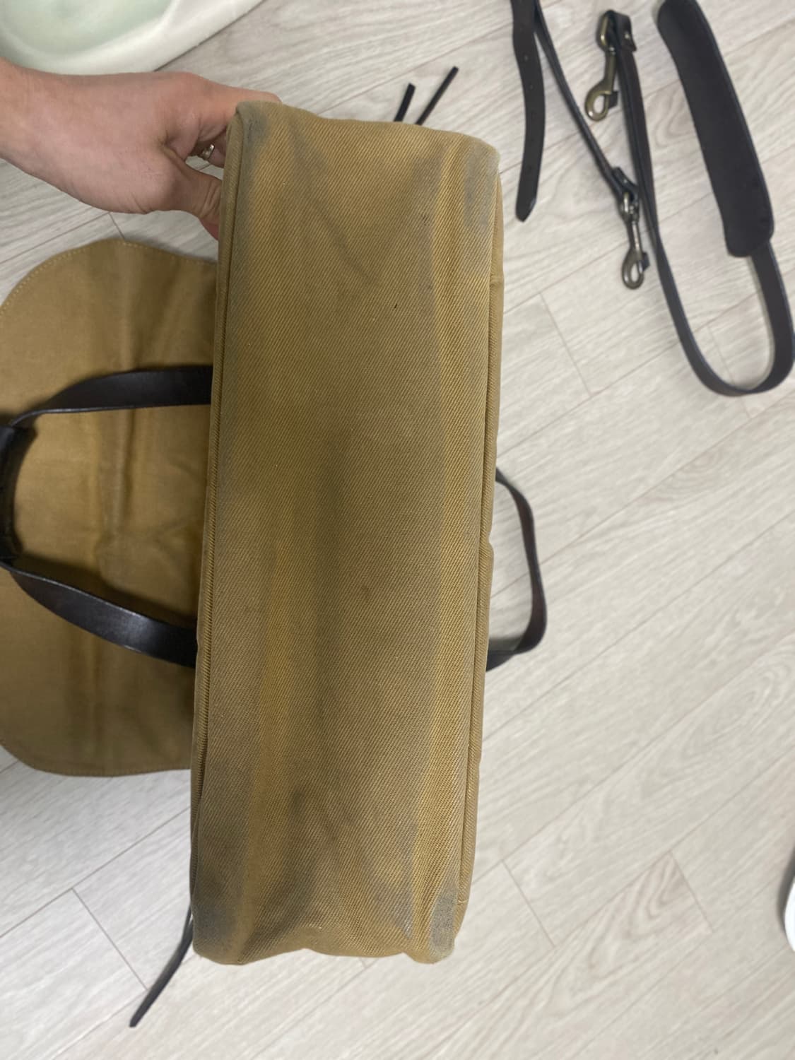 필슨 256 브리프 케이스 탄 상품이미지10