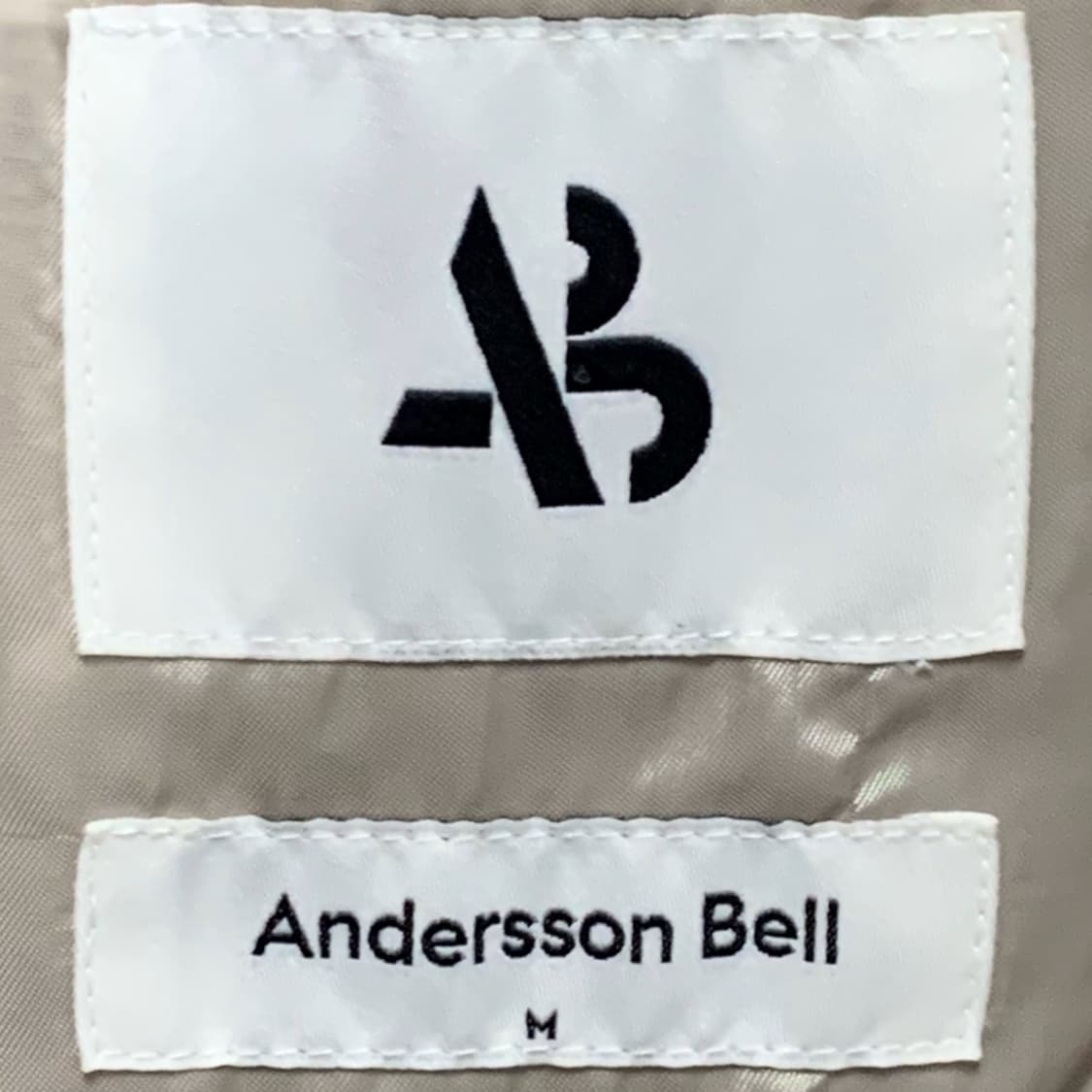 [M] 앤더슨벨 싱글버튼 울 혼방 롱코트 상품이미지5