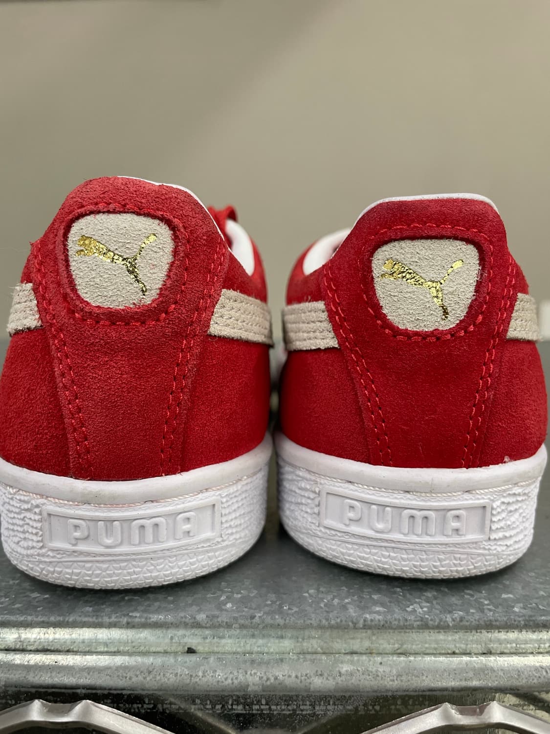 푸마 스웨이드 슈퍼 하이 리스크 레드 235 상품이미지9