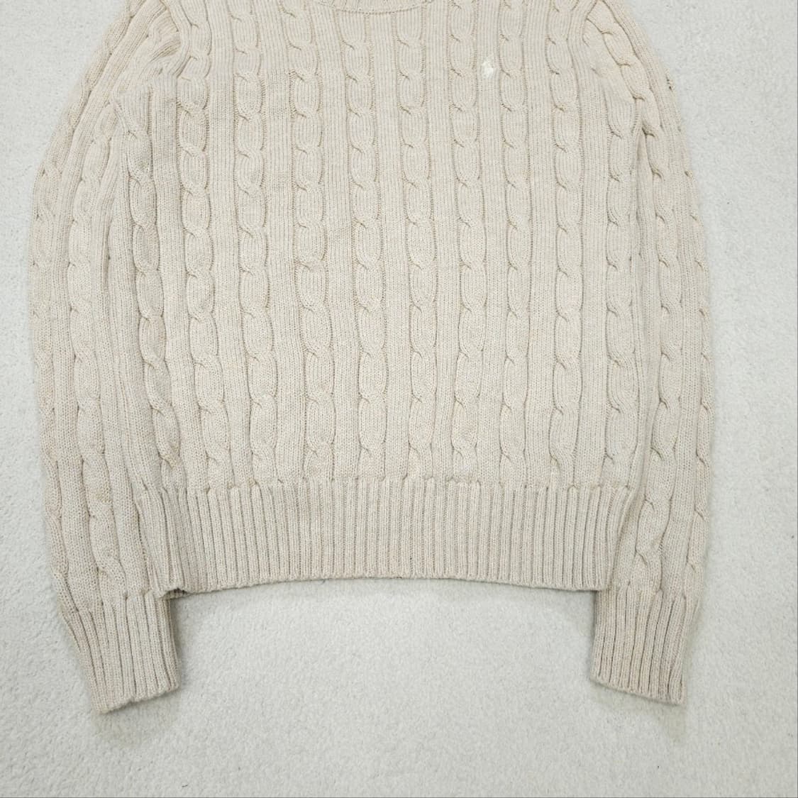 폴로 랄프 로렌 신형 케이블 니트 S 상품이미지4