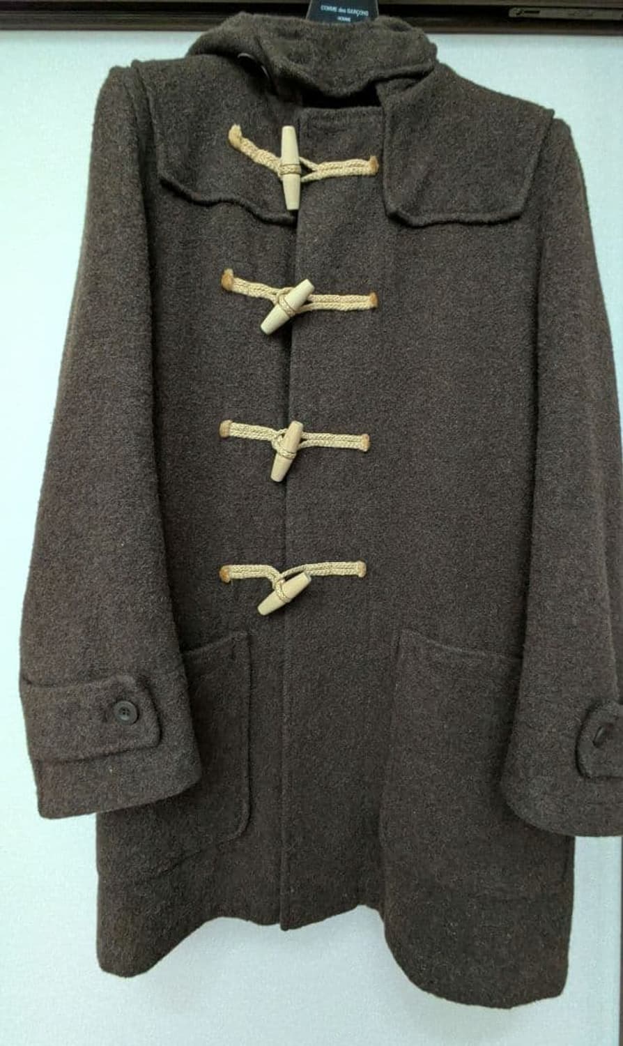 꼼데가르송 옴므 빈티지 울 더플 코트 상품이미지1