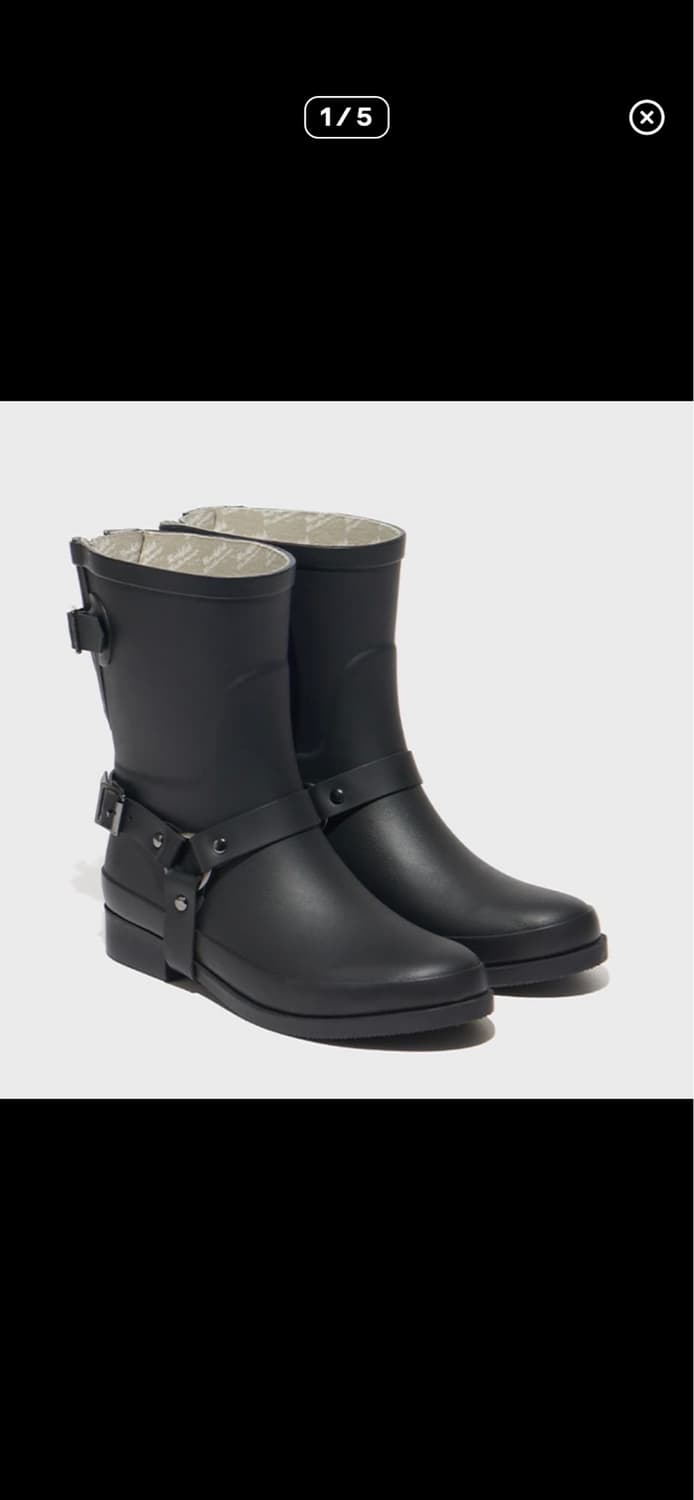 락피쉬웨더웨어 레인부츠 블랙 (240-245) 상품이미지1