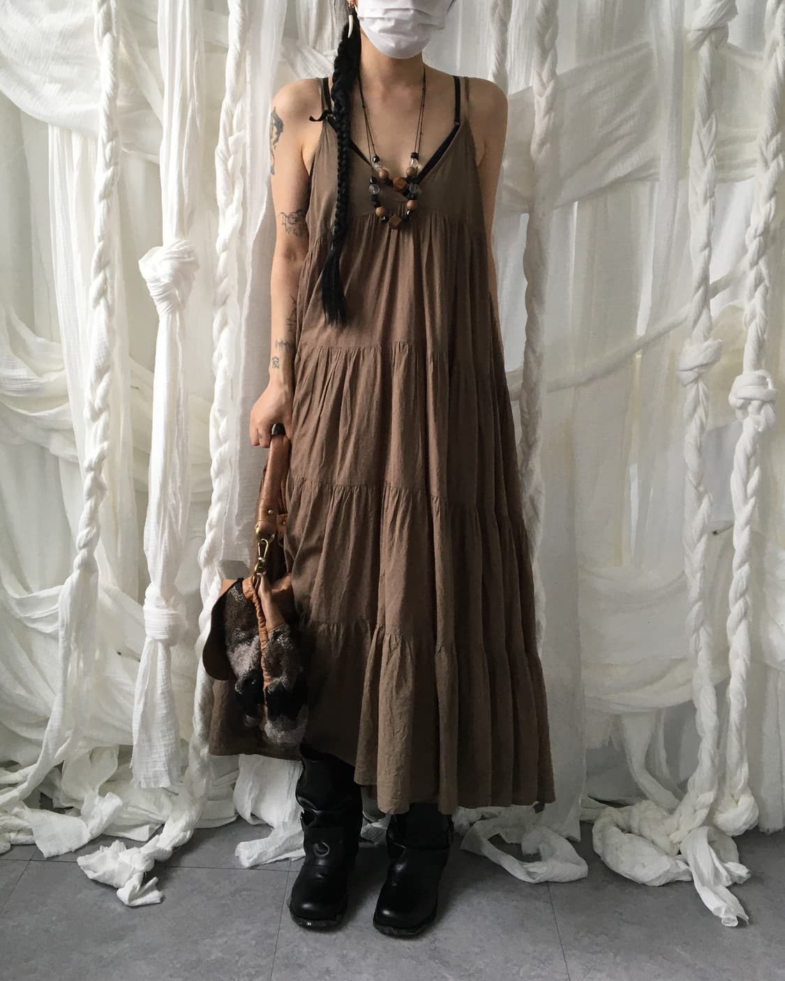 Layer sleeveless onepiece 상품이미지7
