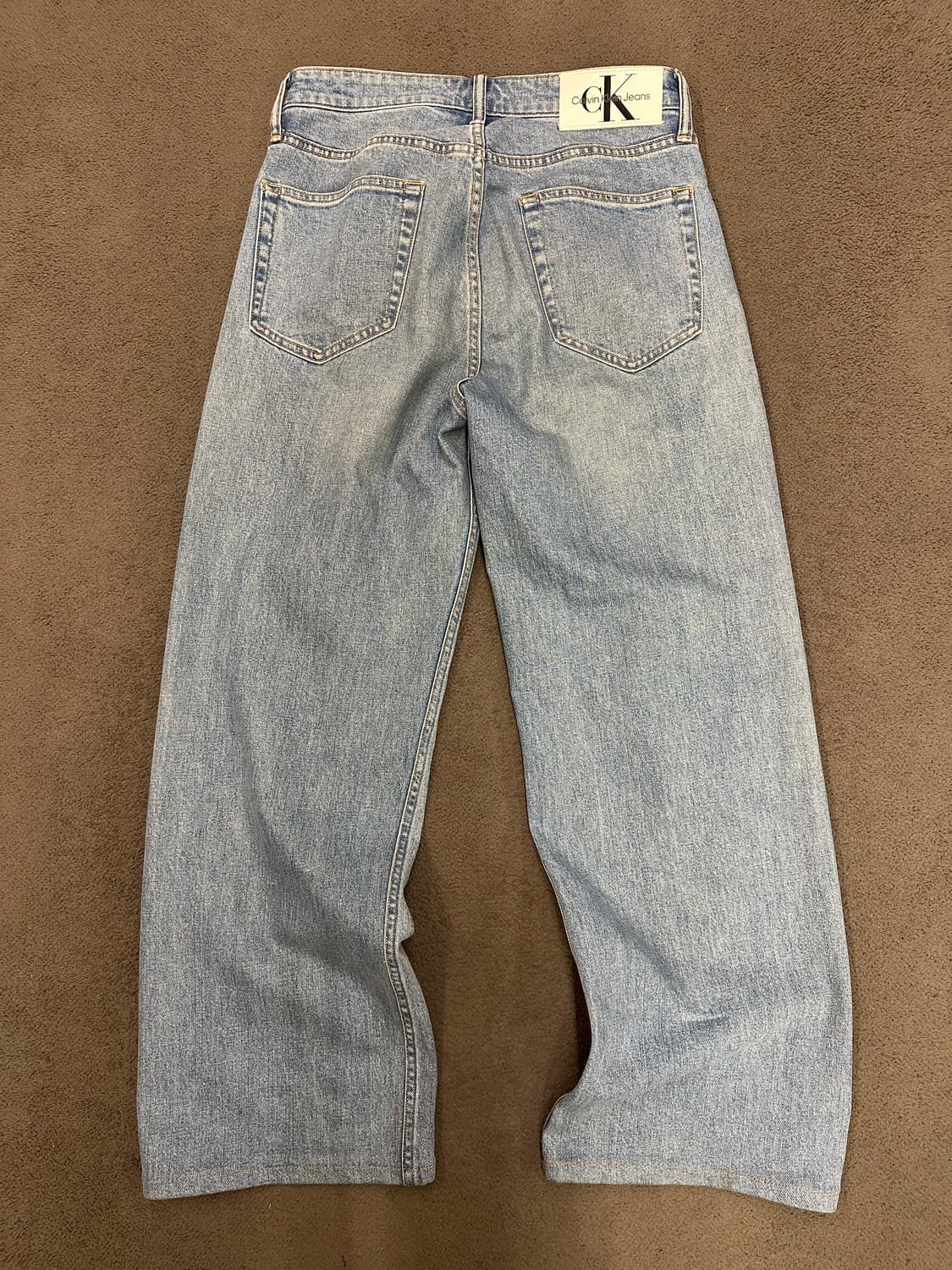 켈빈클라인 연청 스트레이트 데님 처분  상품이미지2
