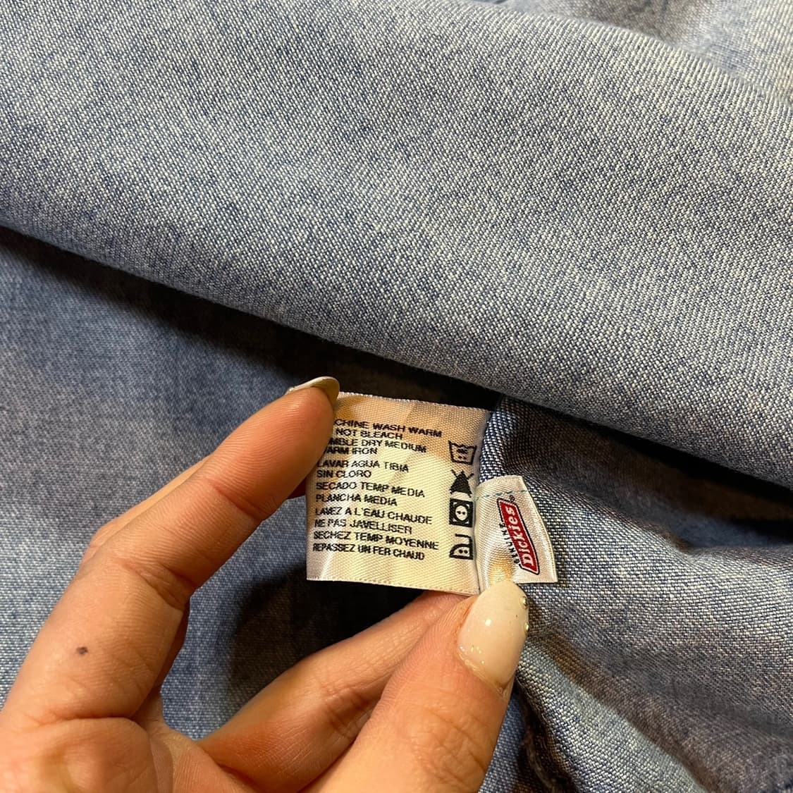 디키즈 오버 데님 셔츠 상품이미지5