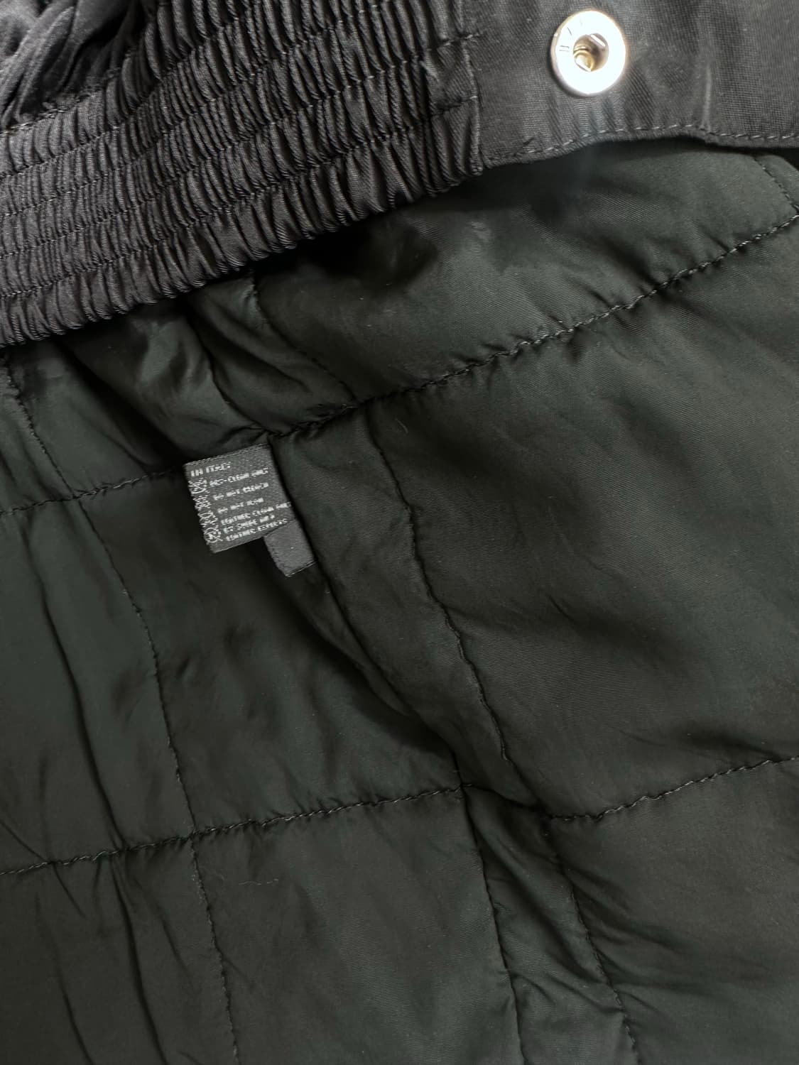 Prada Liner coat outer Nylon x leather 상품이미지5