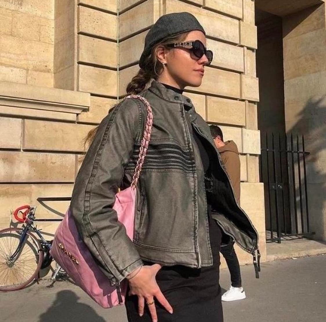 하우스오브써니 레더자켓바시티 상품이미지1