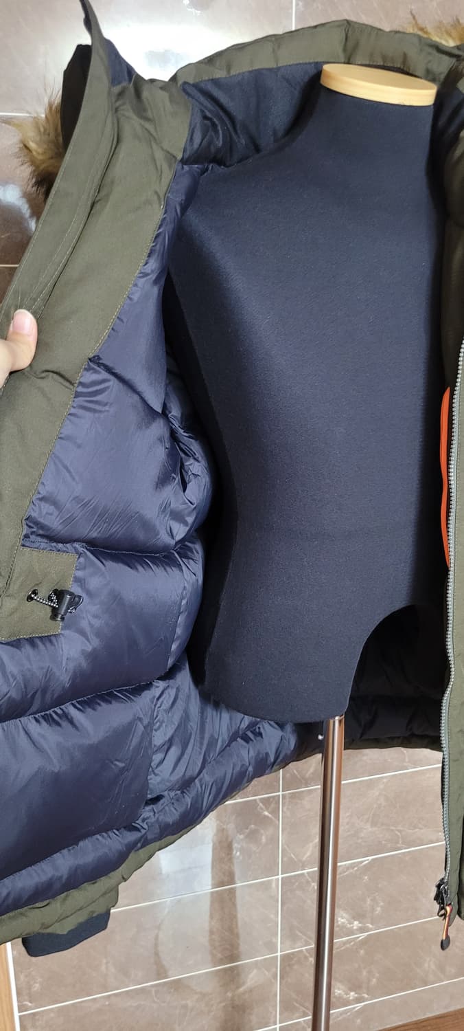 (남성100사이즈) ZUGSPITZE 패딩 카키(거위100) 상품이미지6