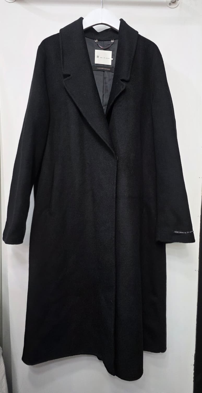 잇미샤 여성 양모 캐시미어 혼방 롱 코트 상품이미지1