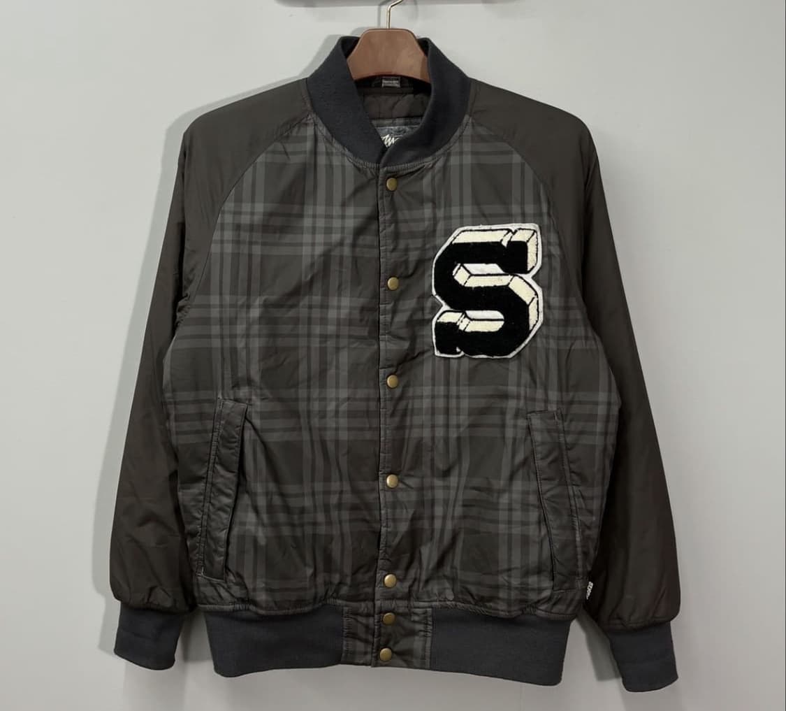 올드 스투시 바시티 자켓 상품이미지1