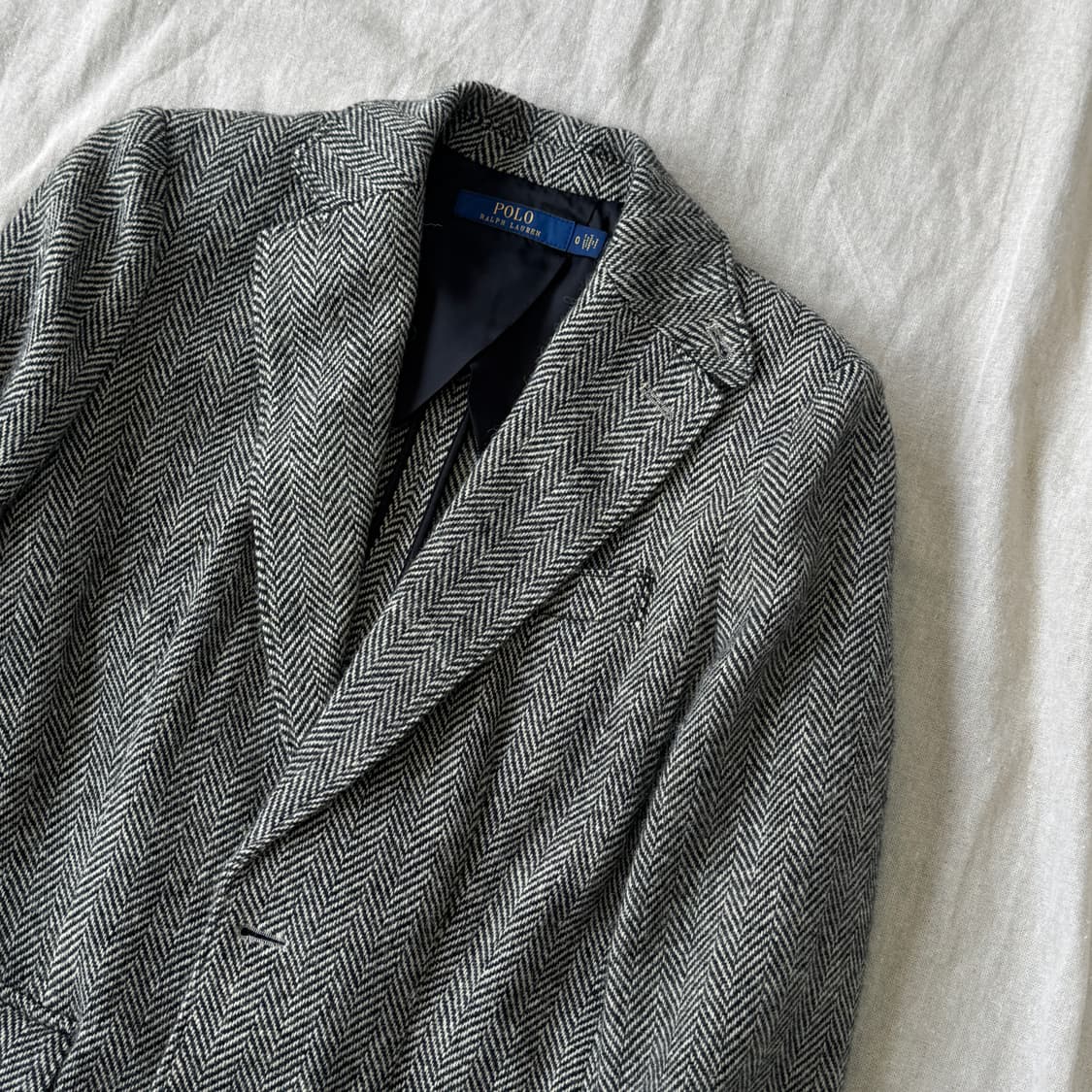 폴로랄프로렌 우먼 헤링본 블레이저 자켓 0 상품이미지2